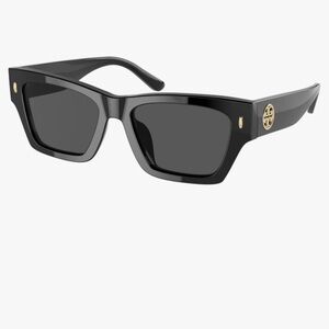 Tory Burch Women's Ty7169u Universal Fit Rectangular Sunglasses NWT